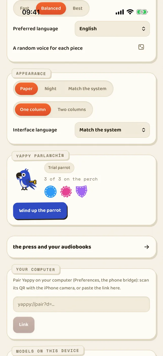 Twój EPUB staje się audiobookiem.
